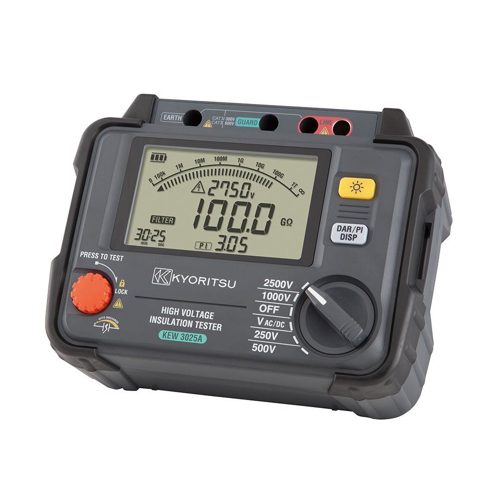 KYORITSU - Hoogspanning isolatietester 250 2500v 100G Ohm - A11004418