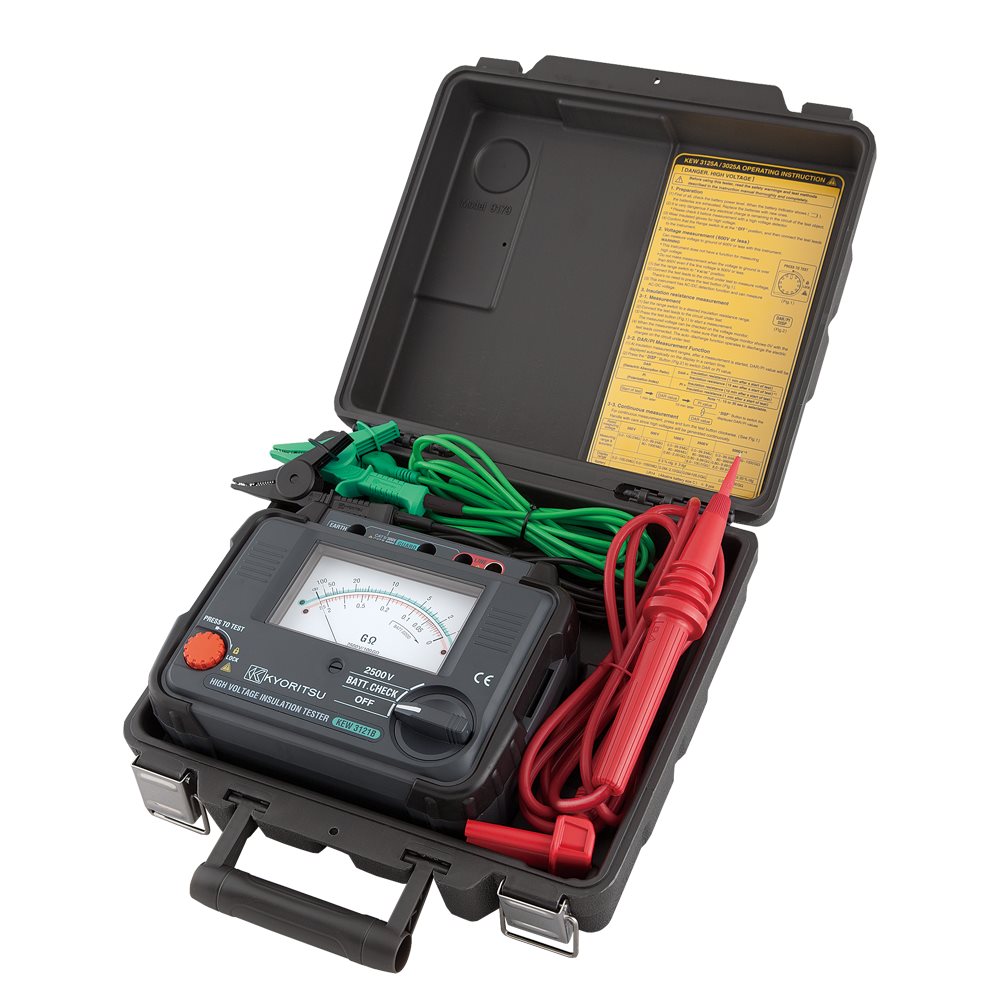 KYORITSU - Analoge isolatiemeter 2500v - A11004415
