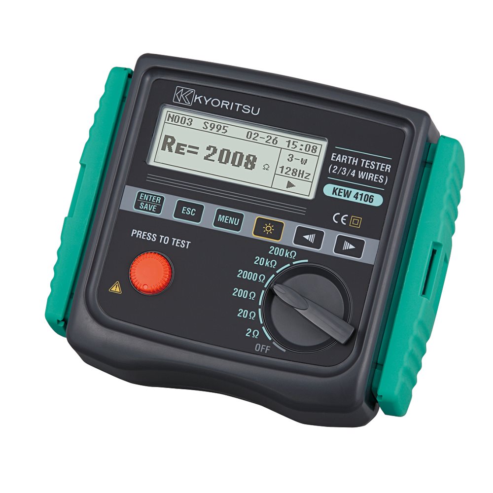 KYORITSU - Digitale aardingsmeter met toebehoren - A11004324