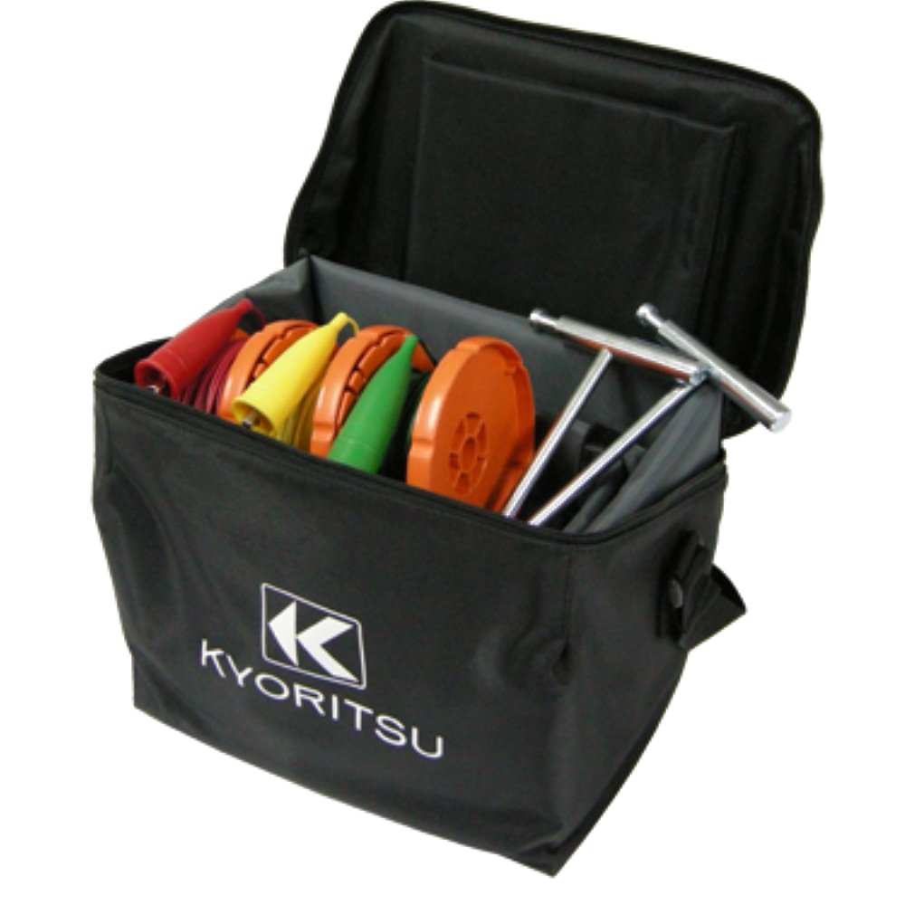 KYORITSU - Aarding meetsnoeren op rol + pinnen + tas - A11004445