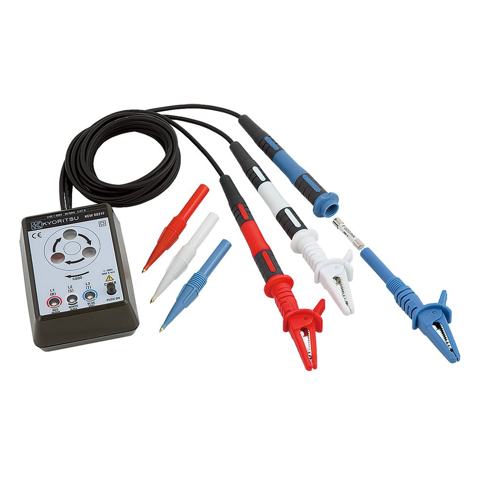 KYORITSU - Faserotatiemeter beschermd met zekeringen - A11004381