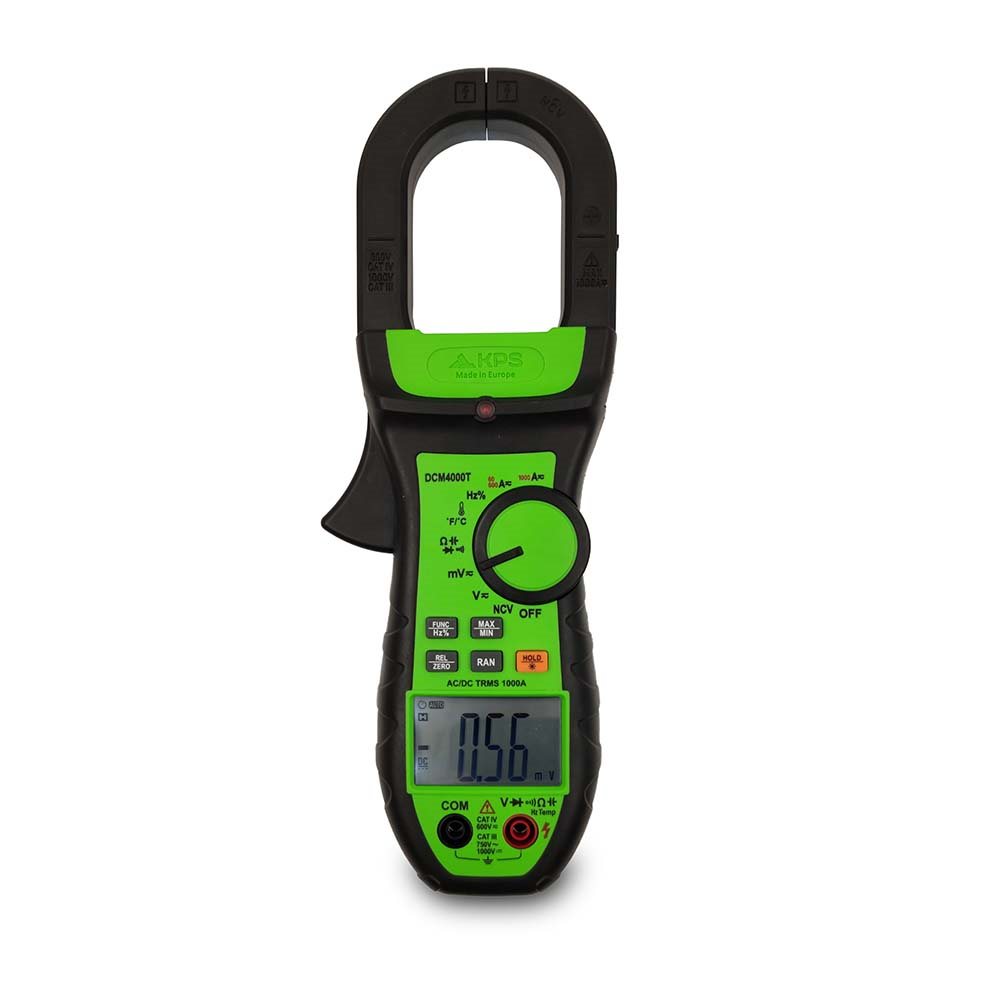 KPS - TRMS 1000A AC/DC stroomtang met T° Made in EU - A38000007