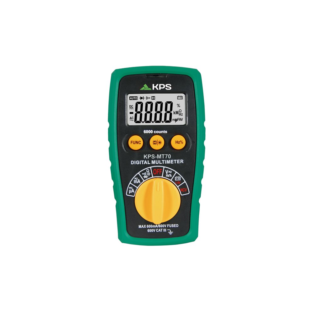 KPS - Digitale multimeter in zakformaat - A38000041