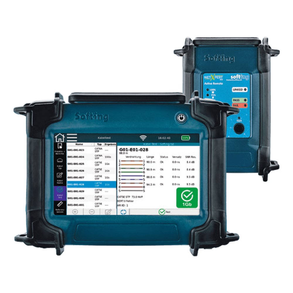SOFTING - Ethernet snelheidscertificeerder - A38100018