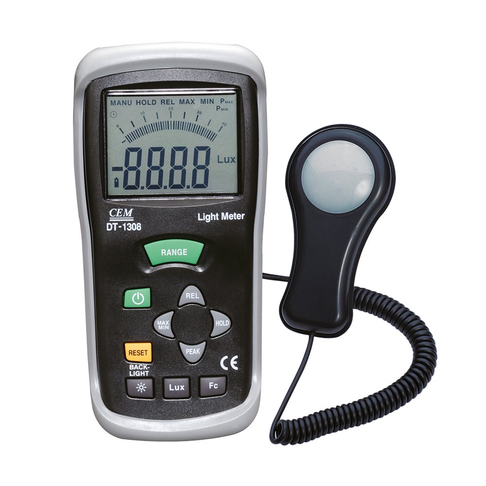 Turbotech - Luxmeter in zakformaat 400K Lux - A91030089