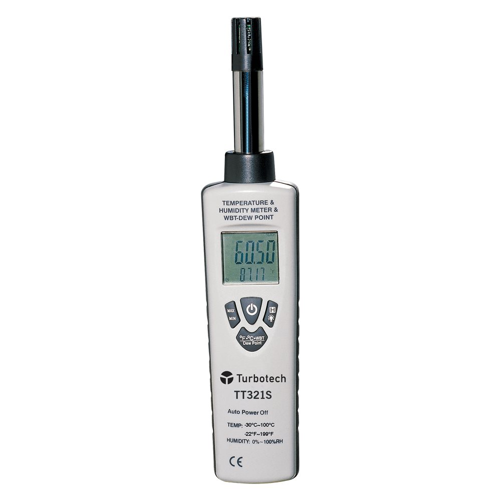 Turbotech - Vochtigheidsmeter:0% 100% (0,1%)/ 30 - A91030056