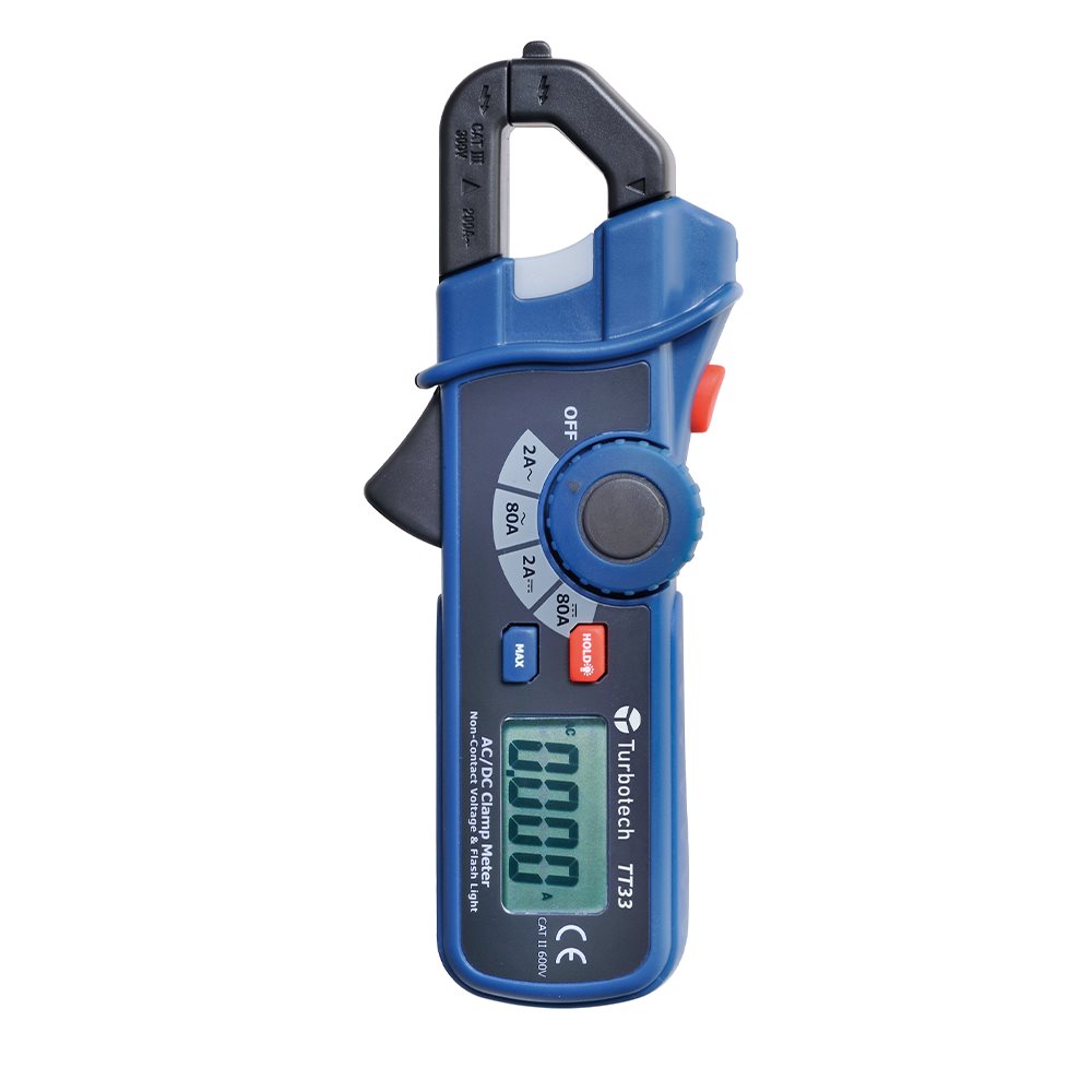 Turbotech - Mini digitale stroomtang ma AC/DC - A91030047