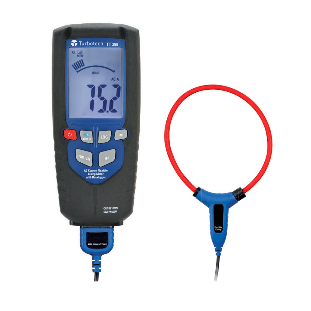 Turbotech - Flex stroomtang AC 3000A met datalogger - A91030351