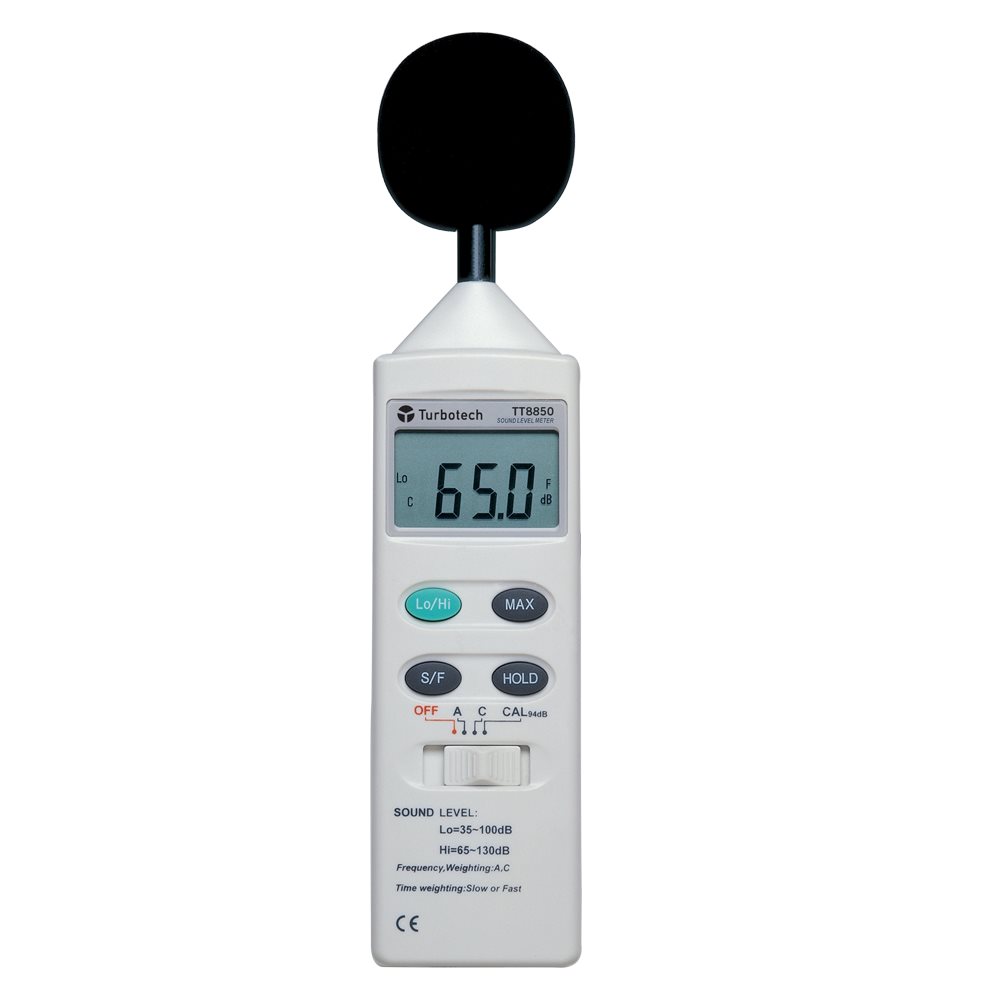 Turbotech - DB meter 30 130db analoge uitgang - A91030059