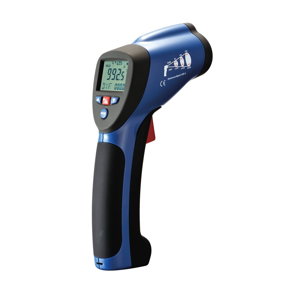 Turbotech - Thermometer 1600°C infrarood - A91030022