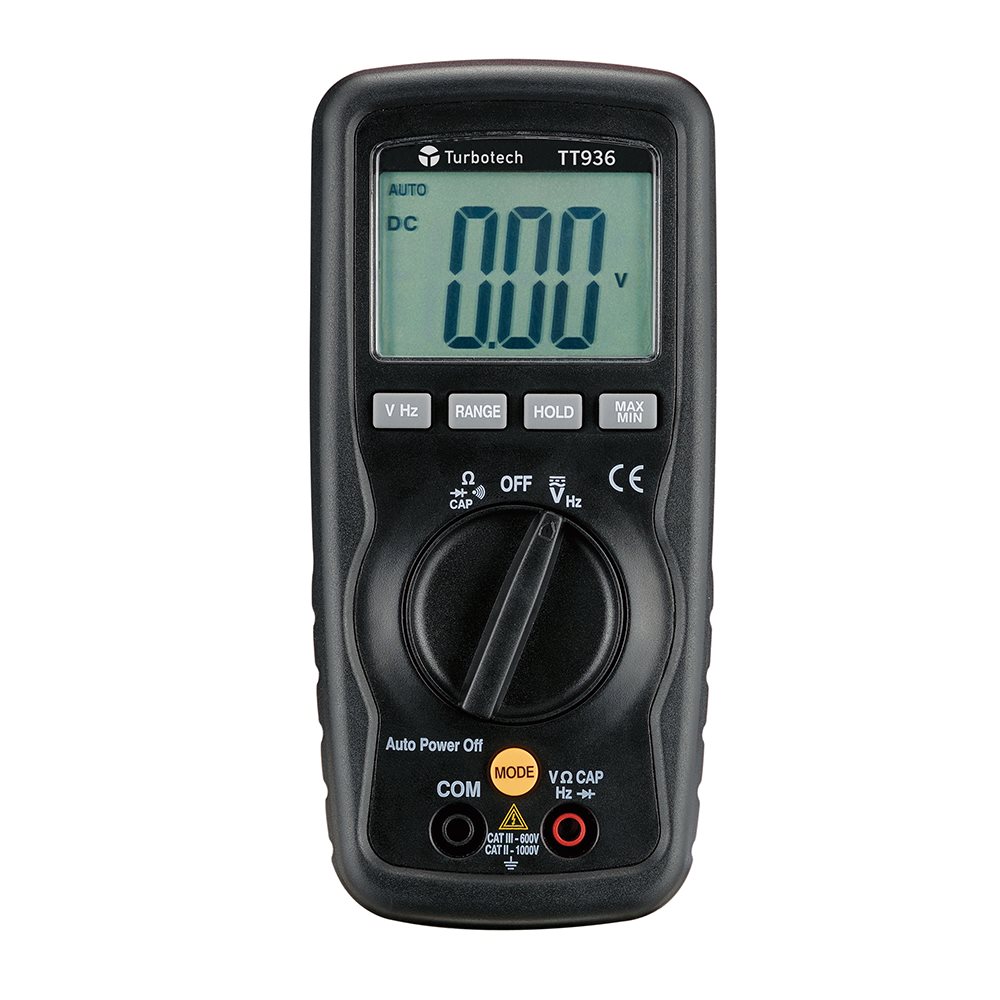 Turbotech - Multimeter/autom. AC/DC selectie - A91030105