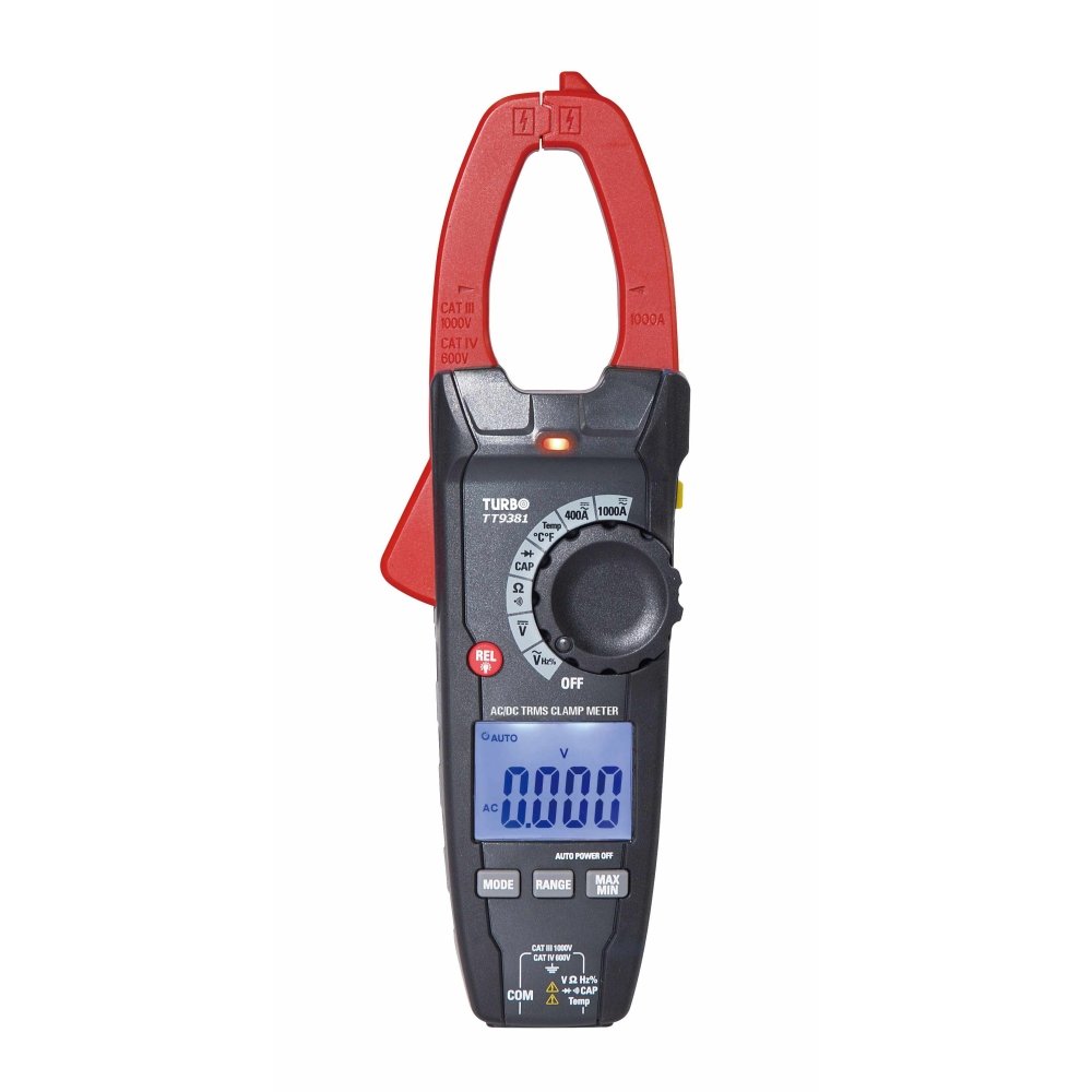 Turbotech - 1000A AC/DC TRMS stroomtang met kleurenscherm - A91030384