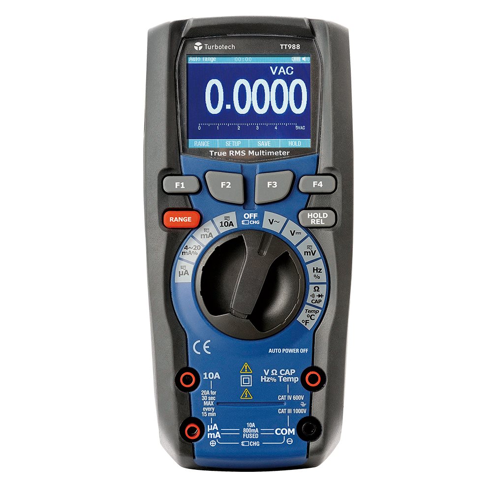Turbotech - Digitale multimeter met hoge weerstand (meterbox) - A91030164