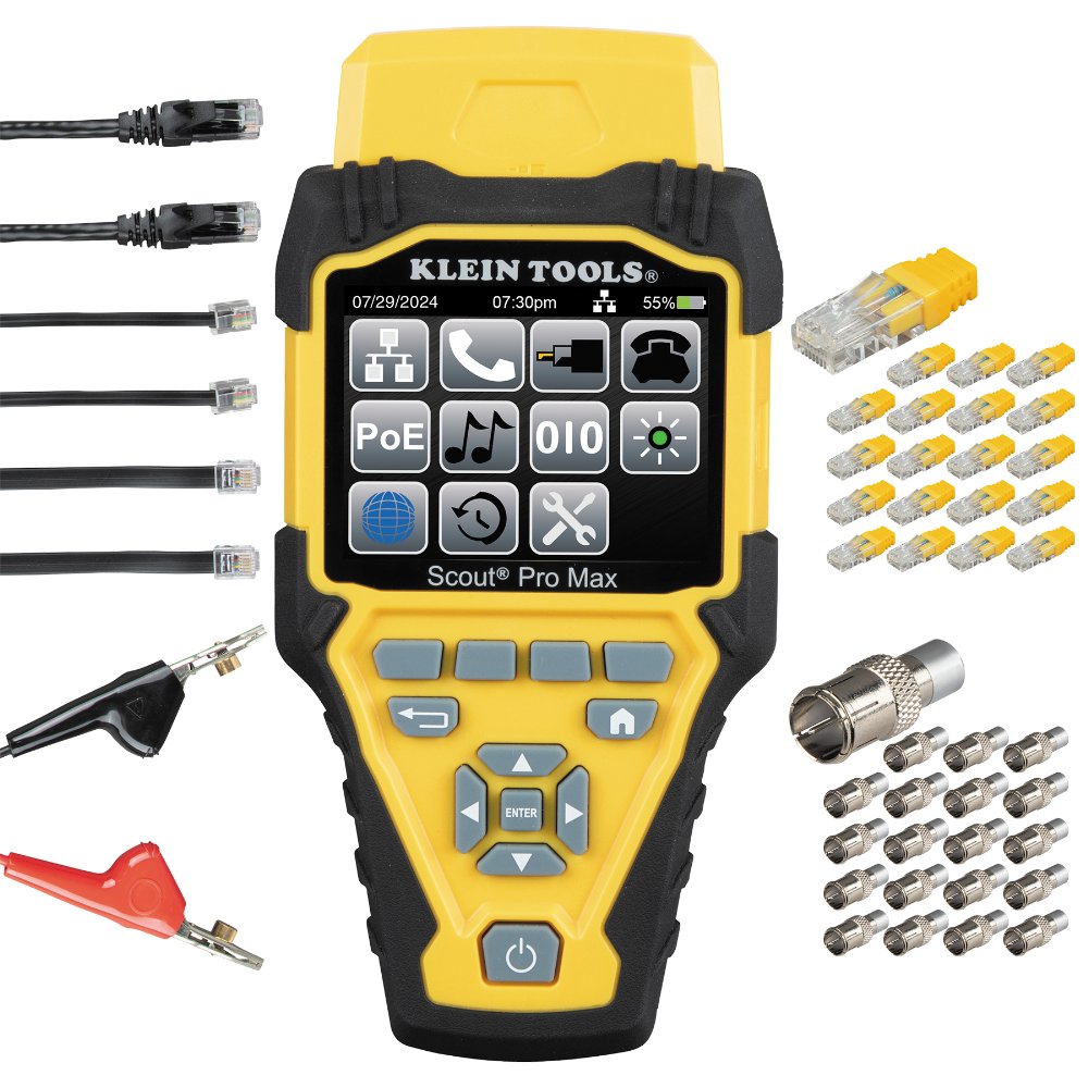 KLEIN - Scout® Pro Max netwerkkabeltester - A81000312