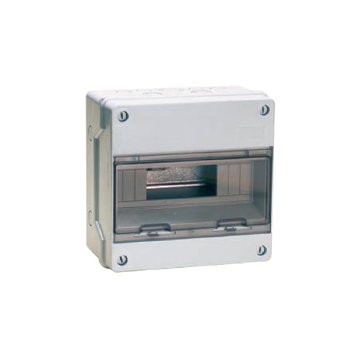 Marlanvil - Opbouwverdeelkast 1 rij 6/12 modules 250 x 250 x 140 mm IP65 - M92012