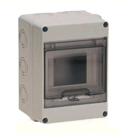 Marlanvil - Opb. verrdeelkast 1 rij 3/5 modules 120 x 160 x 90mm IP65 - M9204