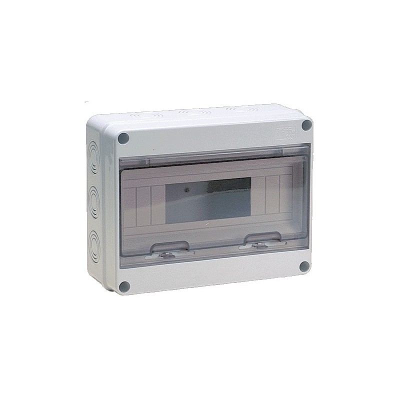 Marlanvil - Opb. verrdeelkast 1 rij 6/12 modules 250 x 200 x 110mm IP65 - M9212