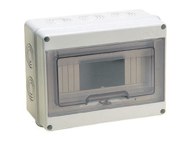 Marlanvil - Opb. verrdeelkast 1 rij 4/8 modules 200 x 160 x 90mm IP65 - M9208
