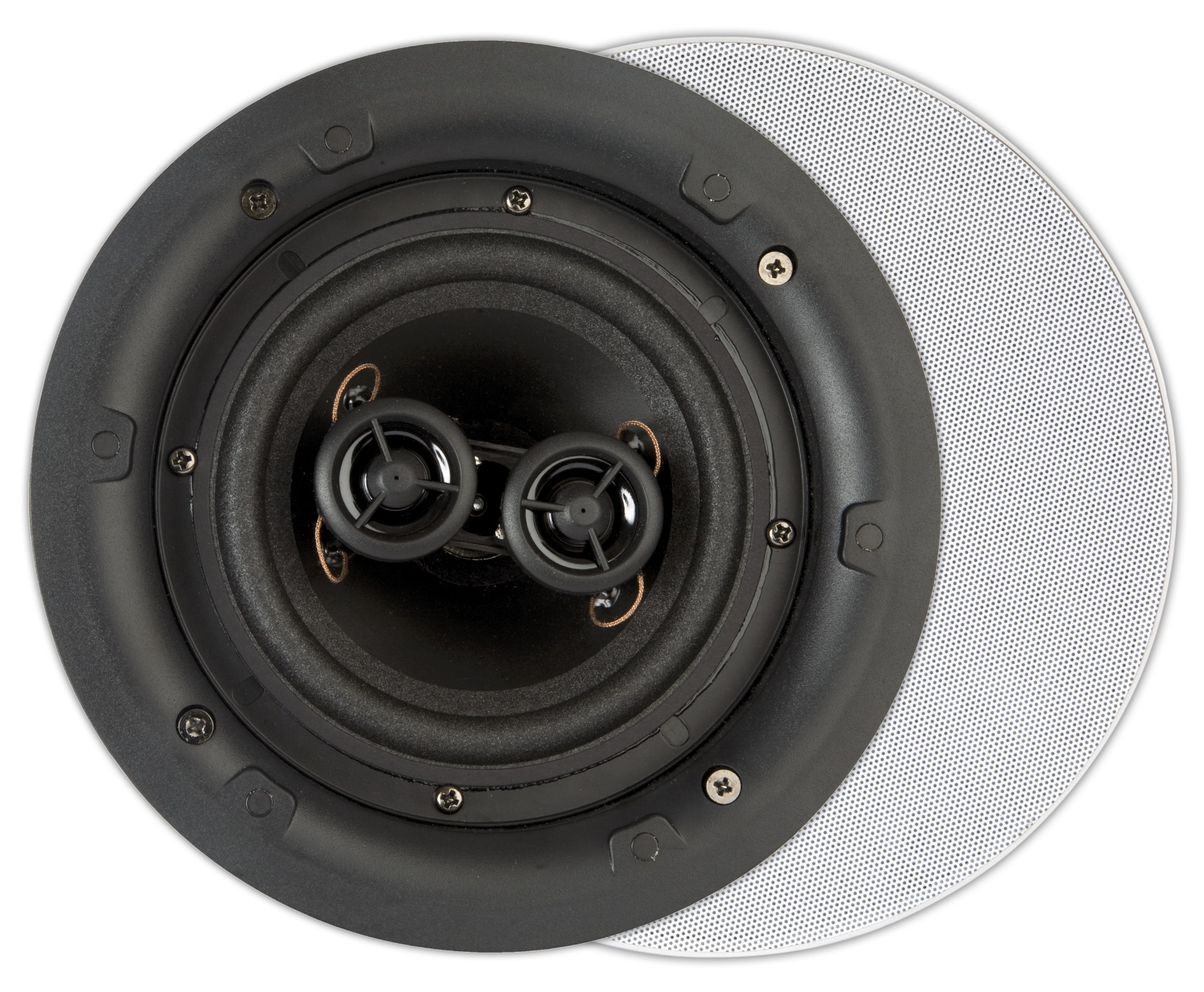ArtSound - FL550, flat, 2 weg inbouw stereo LS, wit - 00001734