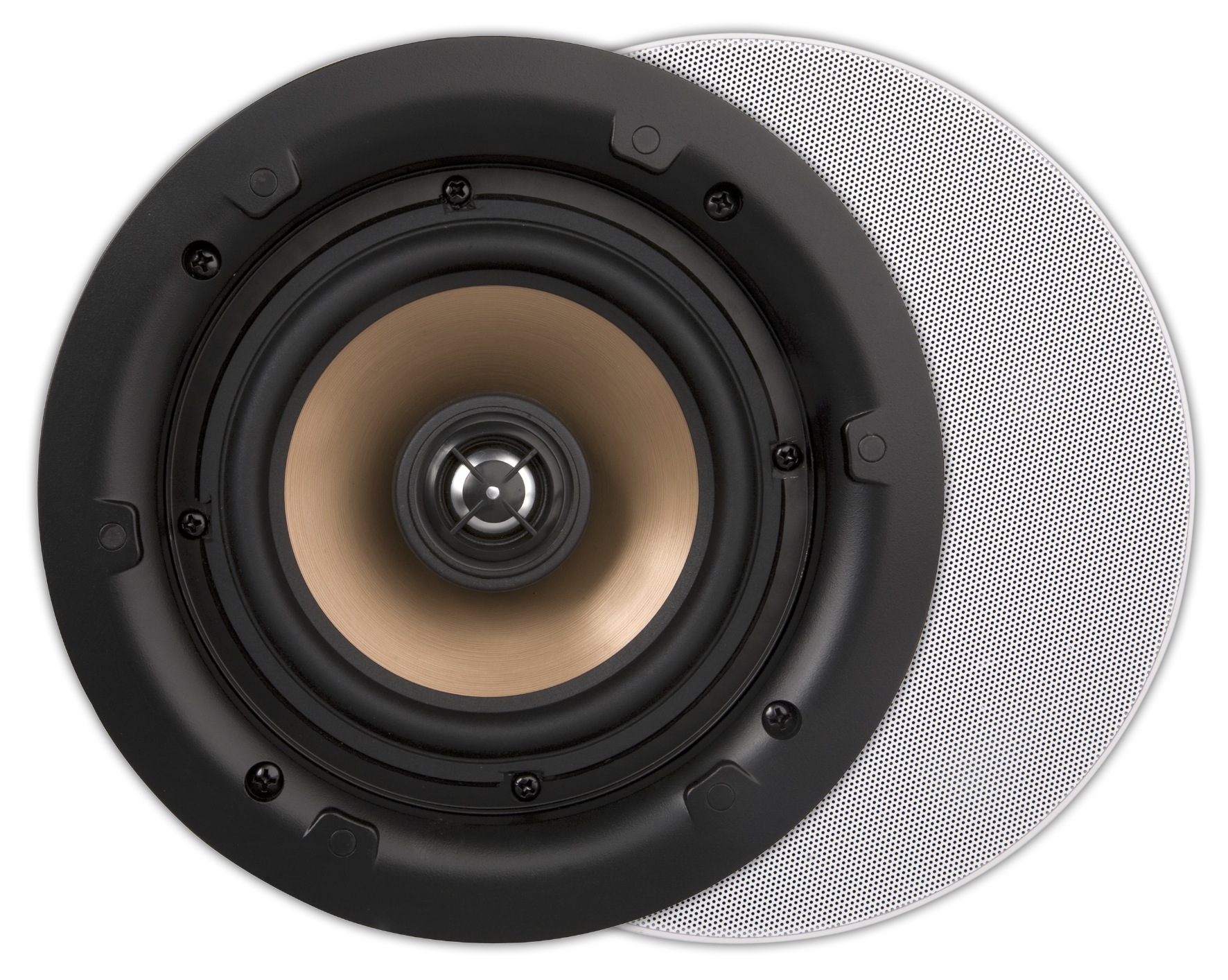 ArtSound - HPRO525, happi, 2 weg inbouw LS, rond, 10 100W, wit (2pc) - 00002595