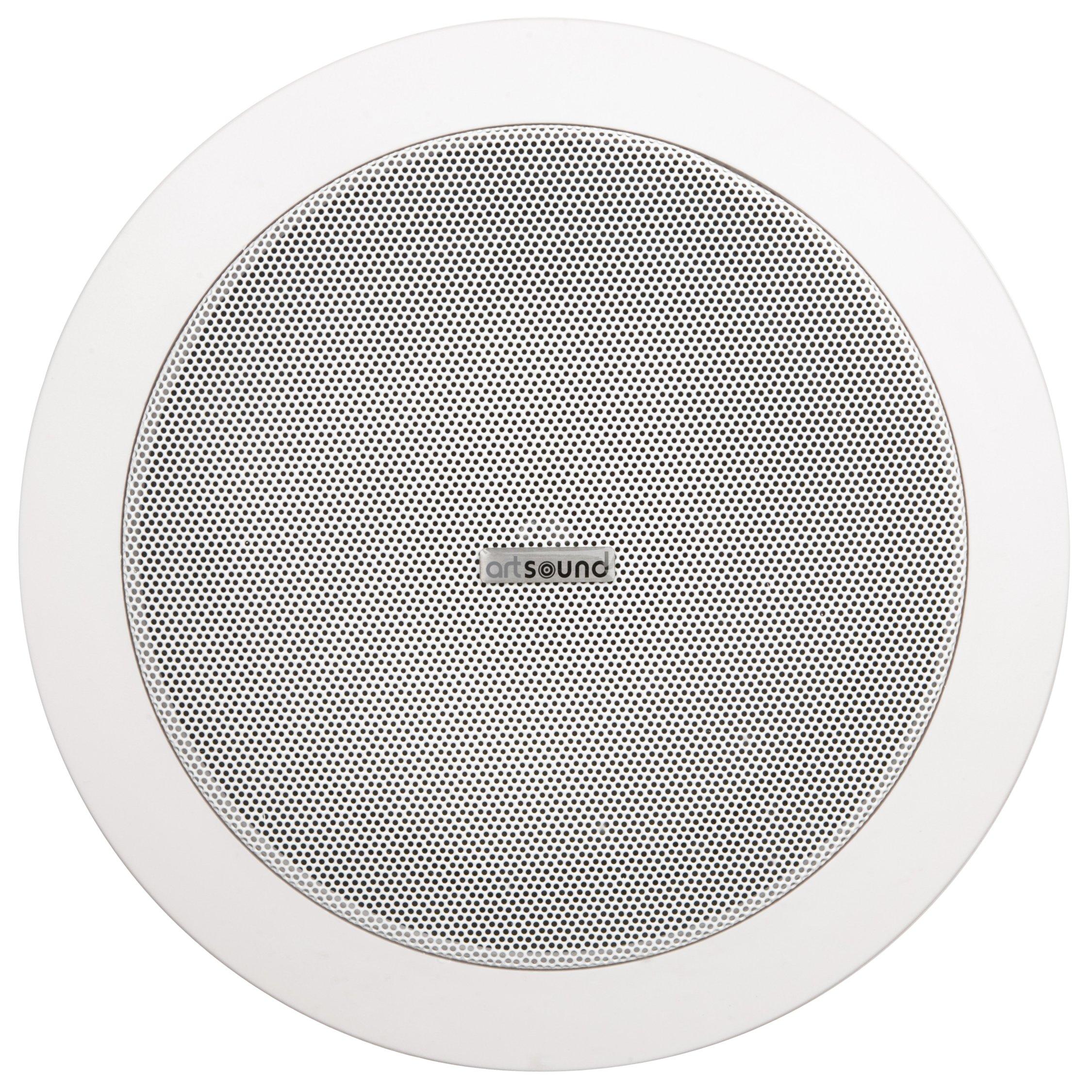 ArtSound - MDT600 P, inbouw LS, rond, 6", 100V, 3 6 9W, ABS, wit - 00007404