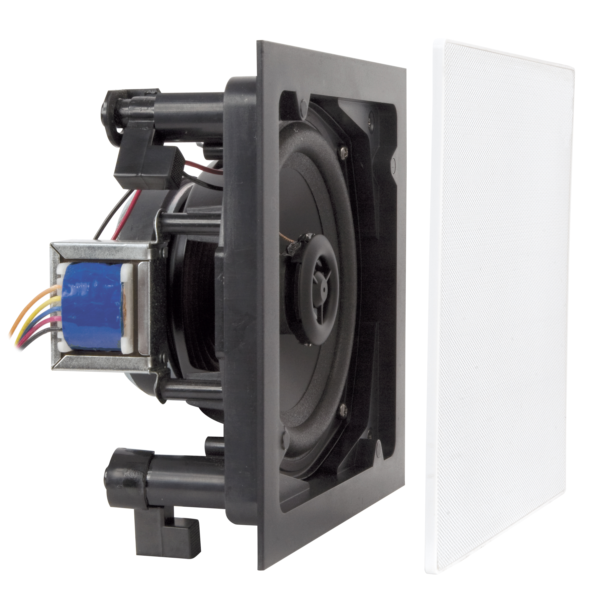 ArtSound - FL 101T, 2 weg inbouw LS, flatline, 100V, 2,5 5 10 20W, wit - 00007431