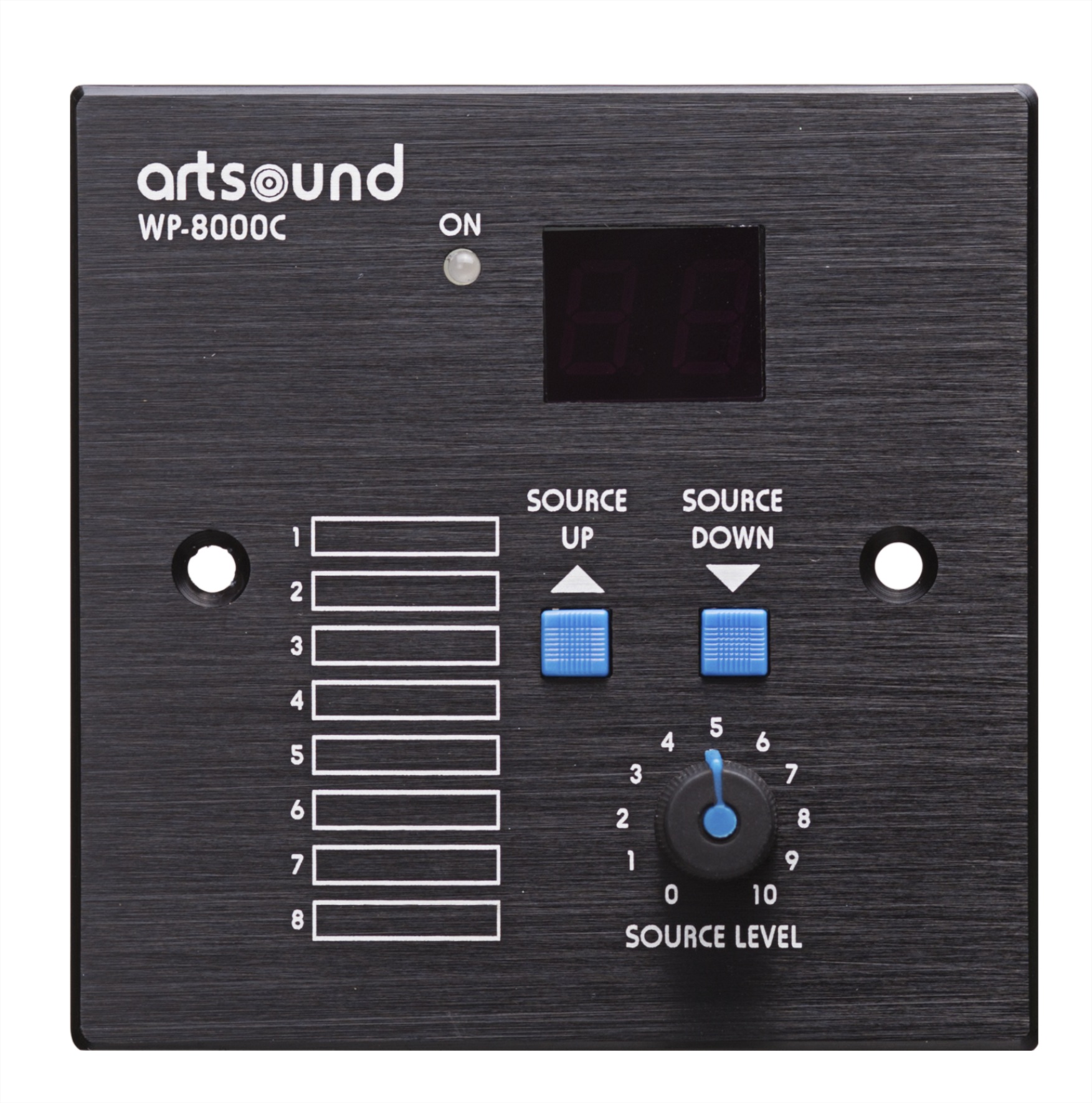 ArtSound - WP 8000C, wandpaneel selectie/vol. (incl. backb) - 00001603