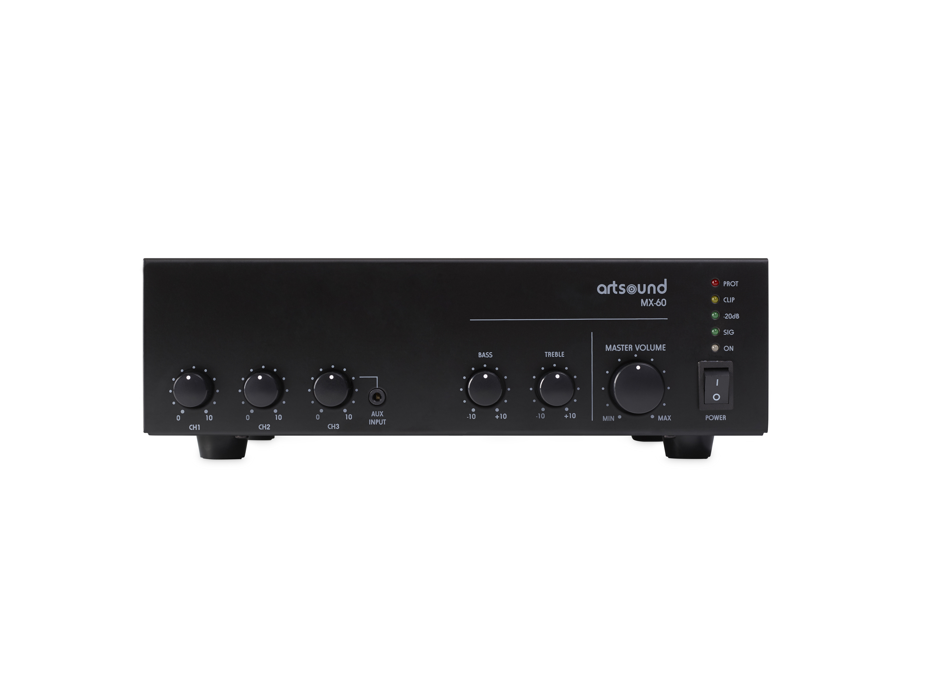 ArtSound - MX 60, mengversterker, 100V, 60W - 00014714