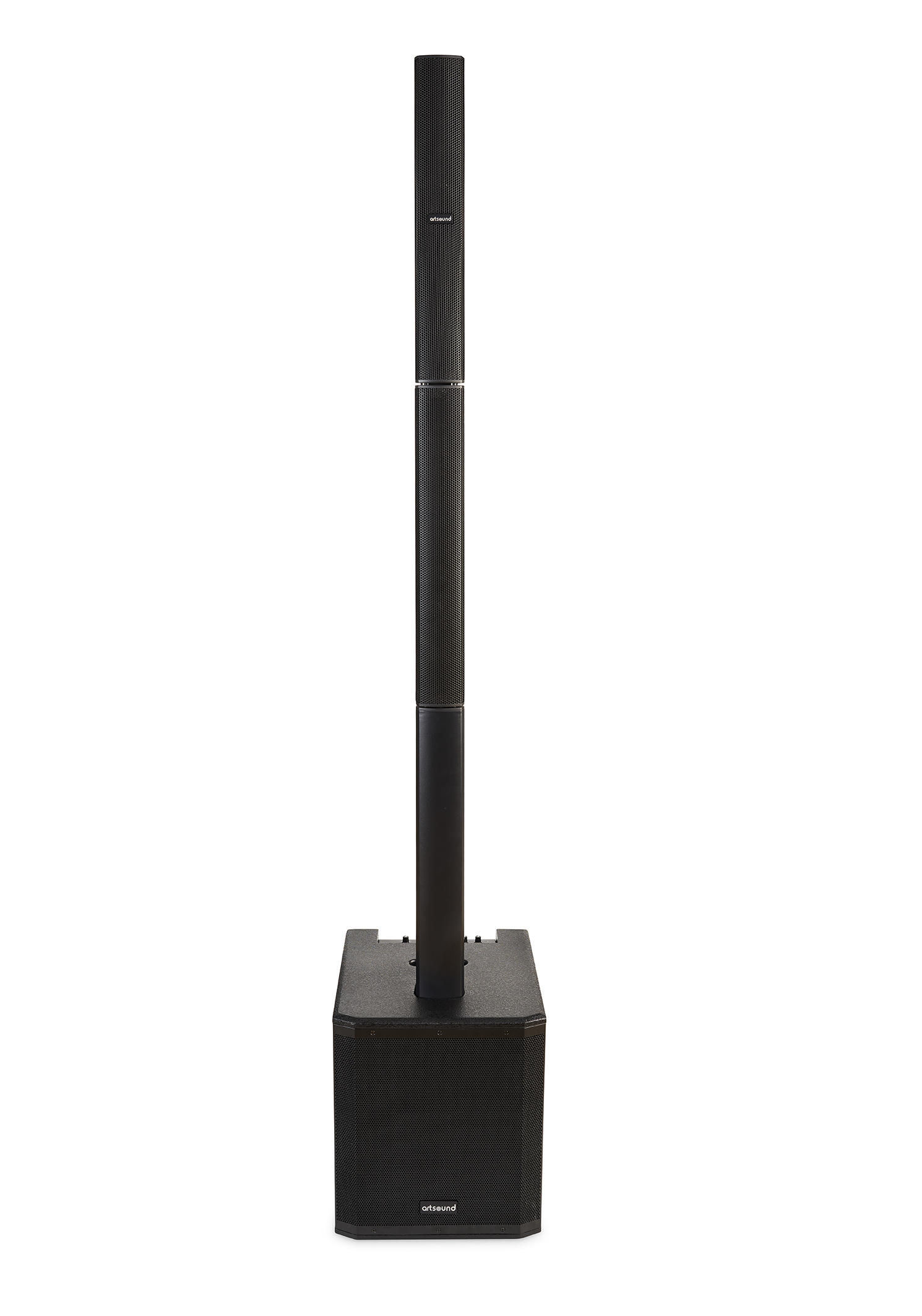 ArtSound - PWR12, 2 weg speaker met actieve filter, 1500W, zwart - 00022728
