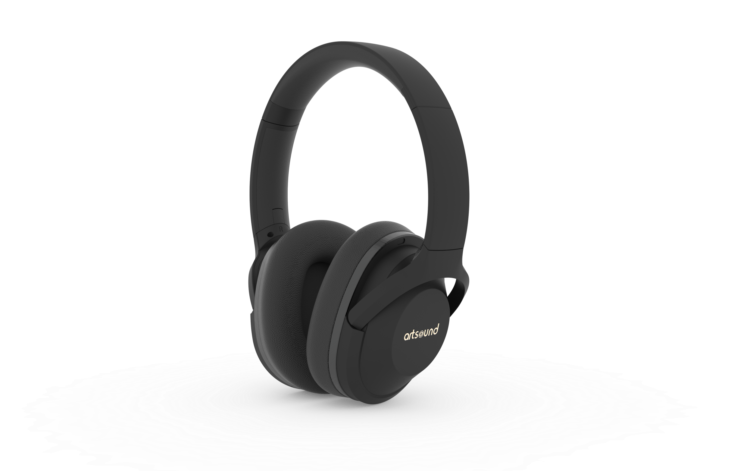 ArtSound - BRAINWAVE07, ANC wireless over ear headphones, zwart - 00024900