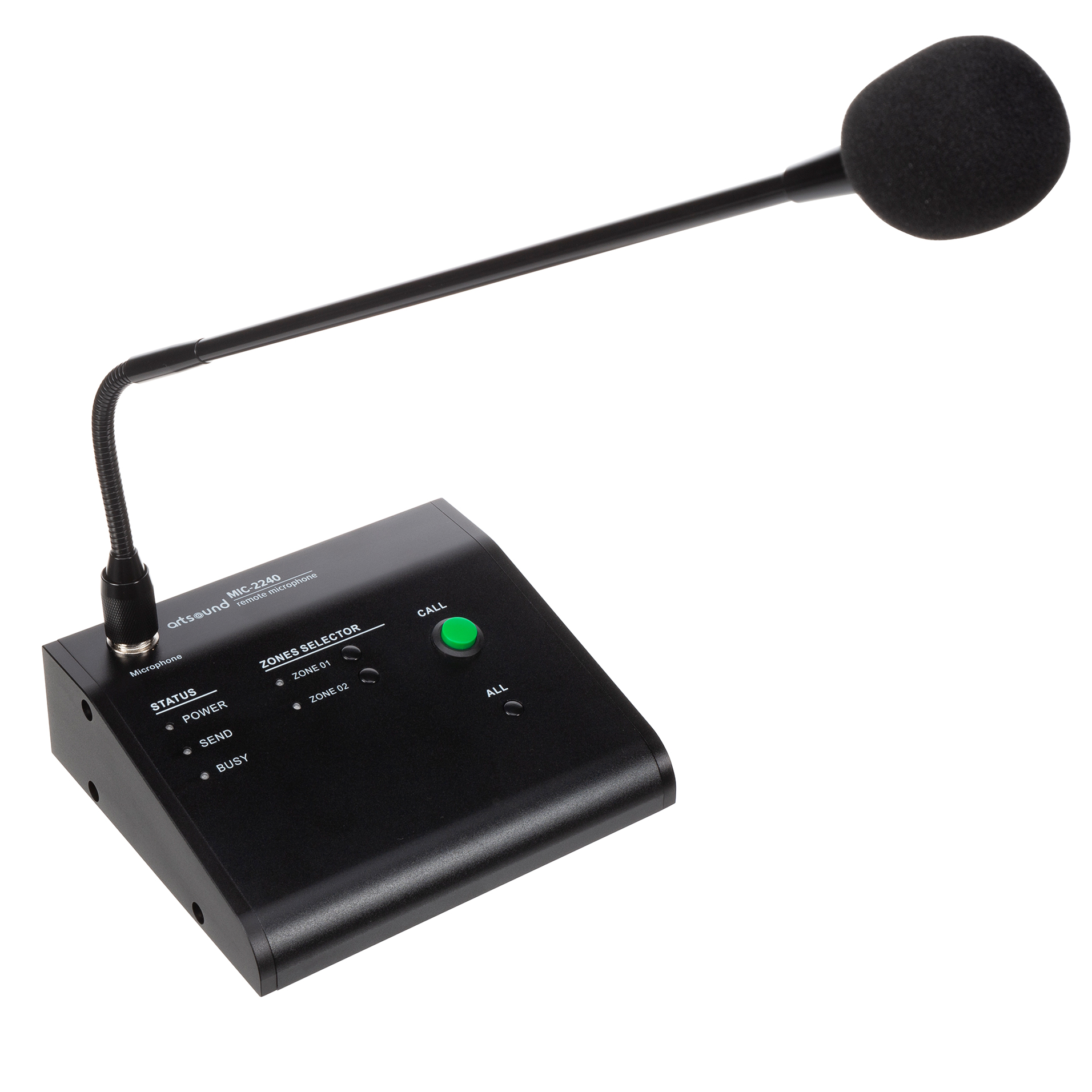 ArtSound - MIC 2240, 2 zone microfoon voor MATAMP 2240 - 00030887