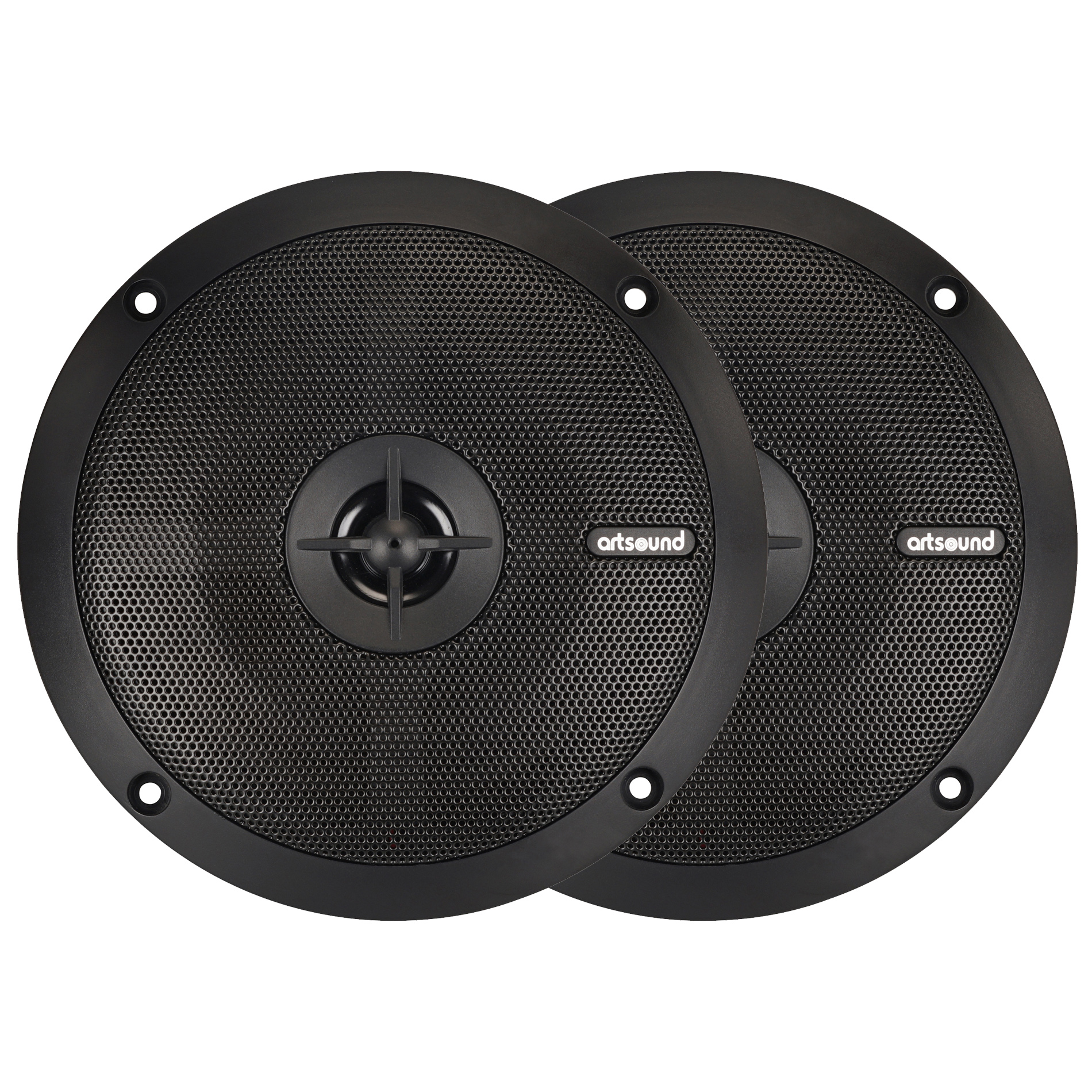 ArtSound - MDC6.2 B, waterproof inbouwluidspreker 5.25", zwart (2 pcs) - 00033562