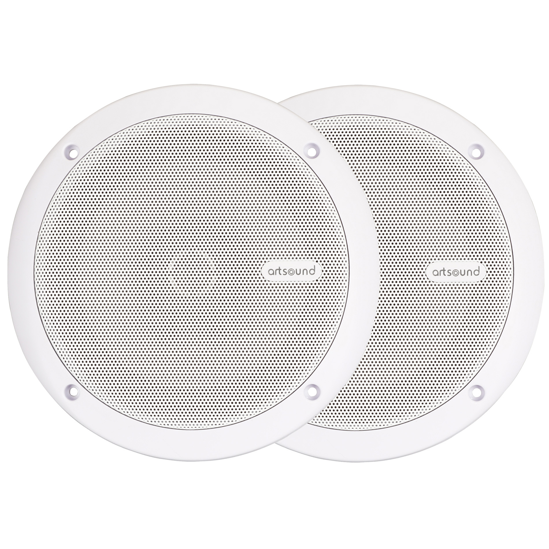ArtSound - MDC64.2 W, waterproof inbouwluidspreker 6.5", wit (2 pcs) - 00033563