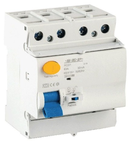 SEP - RCD1 Type B al.schak 4p 80A 300mA 10kA - 3112001700