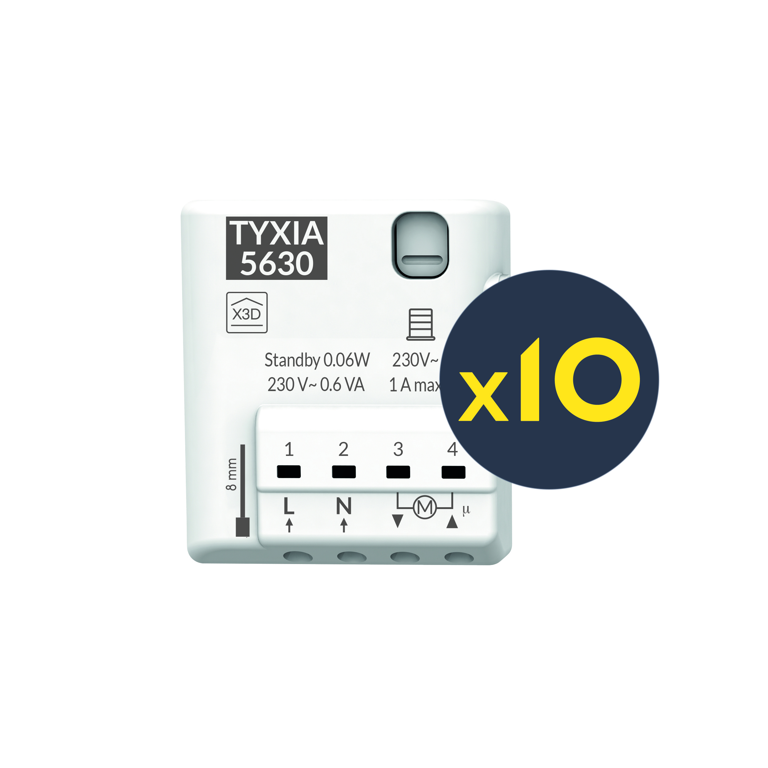 Delta Dore - Eco Pack Tyxia 5630 x 10 - 6351447