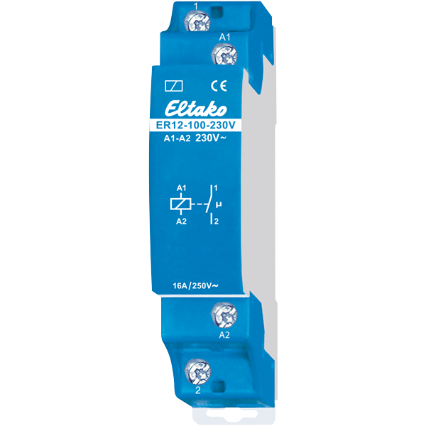Eltako - Elektronische schakelrelais 1NO 16A, 230V - 22100000