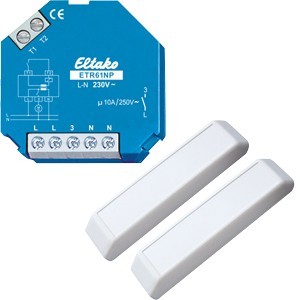 Eltako - Inbouwscheidingsrelais 1NO 10A met venstercontact - 61100631