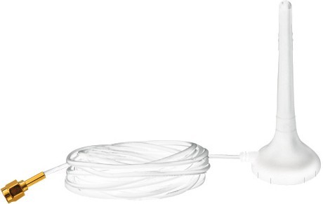 Eltako - Antenne witgrijs met magnetische voet, 250cm kabel - 30000553