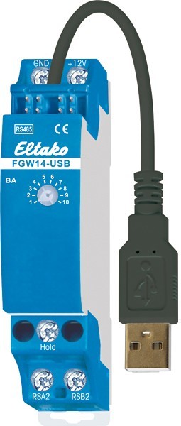Eltako - RS485 bus gateway met USB, bidirectioneel - 30014049