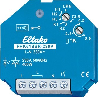 Eltako - Draadloze inbouwverwarmings/koel relais solidstate - 30100034