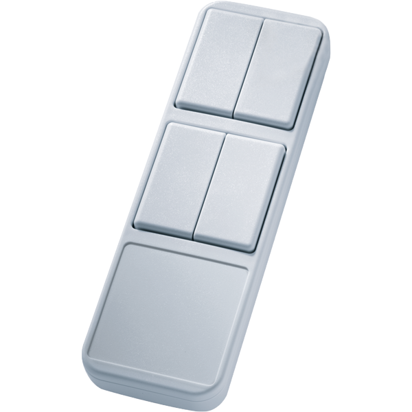 Eltako - Handzender met 8 kanalen en batterij, wit - 30000206