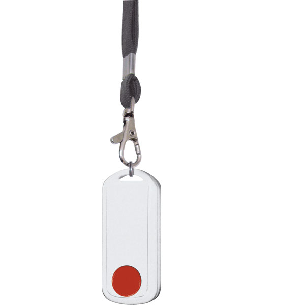 Eltako - Handzender waterdicht 1 kanaal wit met rode knop - 30000465