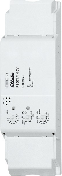 Eltako - Draadloze plafond stuurmodule 1..10V 1NO(NP) 600VA - 30100841