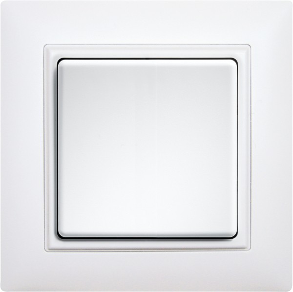 Eltako - Zenddrukknop 4 kanalen, Belgisch design, crème - 30000229