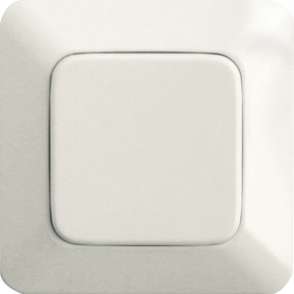 Eltako - Zenddrukknop 4 kan., Zweeds Jussi alpine wit - 30000243