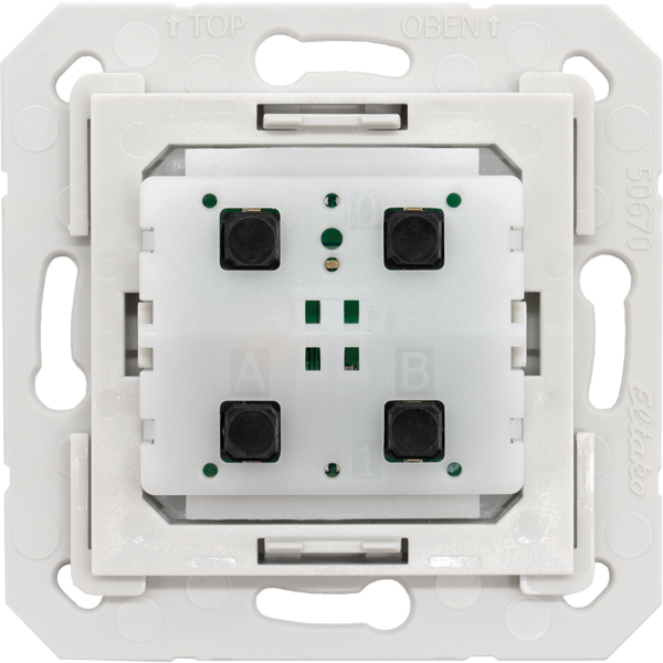 Eltako - Zenddrukknopmodule met batterij 4 kanalen - 30999004