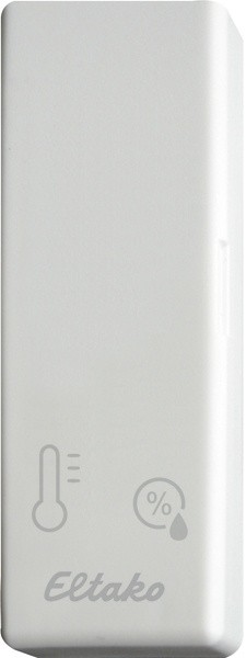 Eltako - Draadloze vocht en temperatuurvoeler batterij zuiver wit gl - 30000559