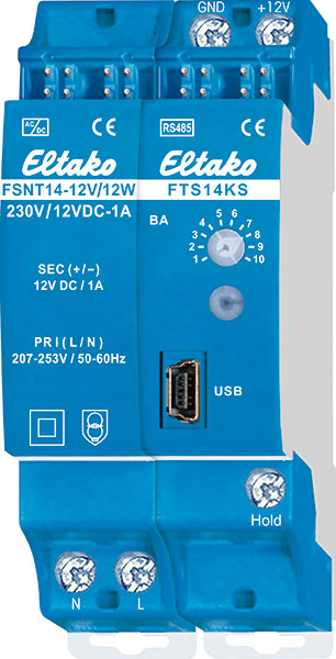 Eltako - Communicatieinterface voor busmet geïntegreerde 1A - 30014065