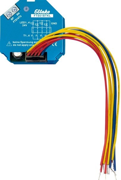 Eltako - LEDdrukknop invoermodule in de FTS14TG gateway bus - 30014074