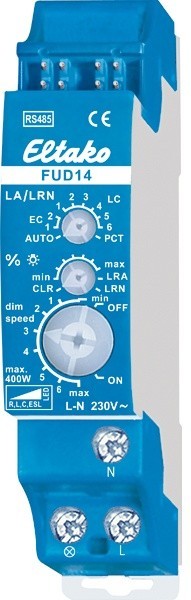 Eltako - Draadloze univers. dimmer RS485 Mosfet 400W bidir. - 30014005